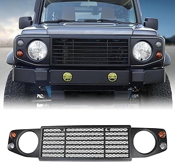 Amazon | Archaic 新型スズキジムニー フロントグリルガーニッシュ