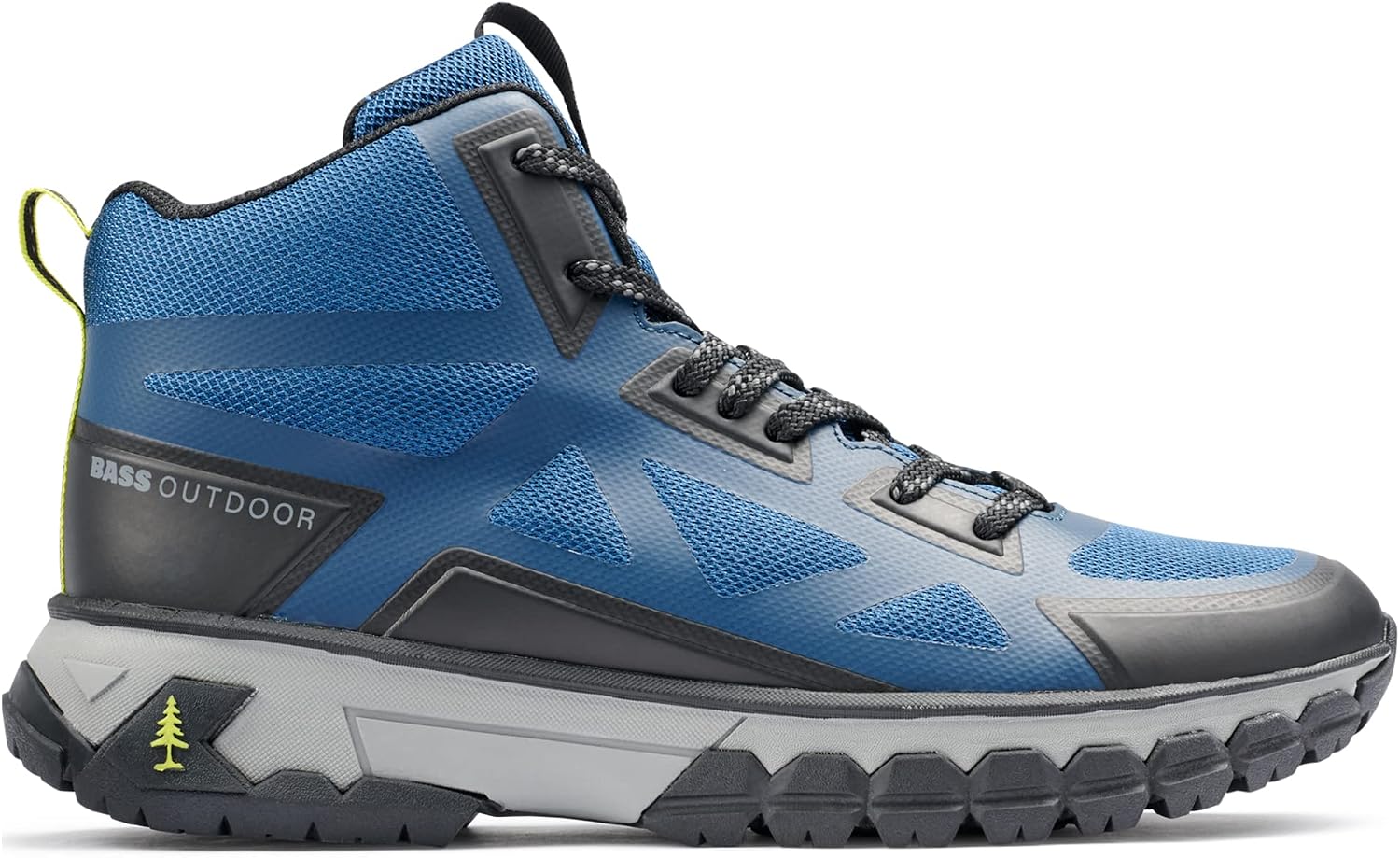 BASS OUTDOOR Men's Peak Seamless Hiker Mid Hiking Boot