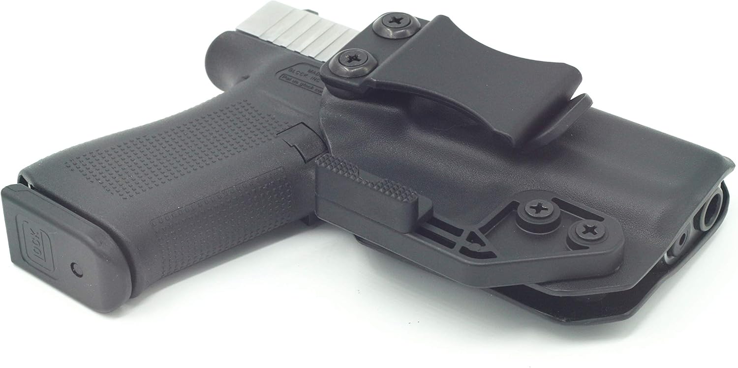 AIWB Series - Compatible with Glock 43x / 43 Kydex Appendix Inside Waistband Concealed Carry Holster Made in USA by Fast Draw USA