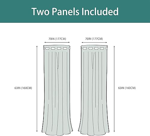 Miniatura 7 de LORDTEX - Cortinas opacas con textura de lino y arpillera