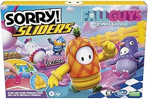 Hasbro Gaming SORRY! Fall Guys: Ultimate Knockout Board Game