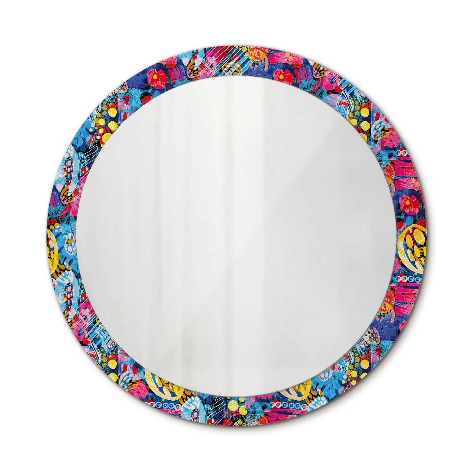 Miroir suspendu de salle de bain 90 cm et chambre au style minimaliste moderne