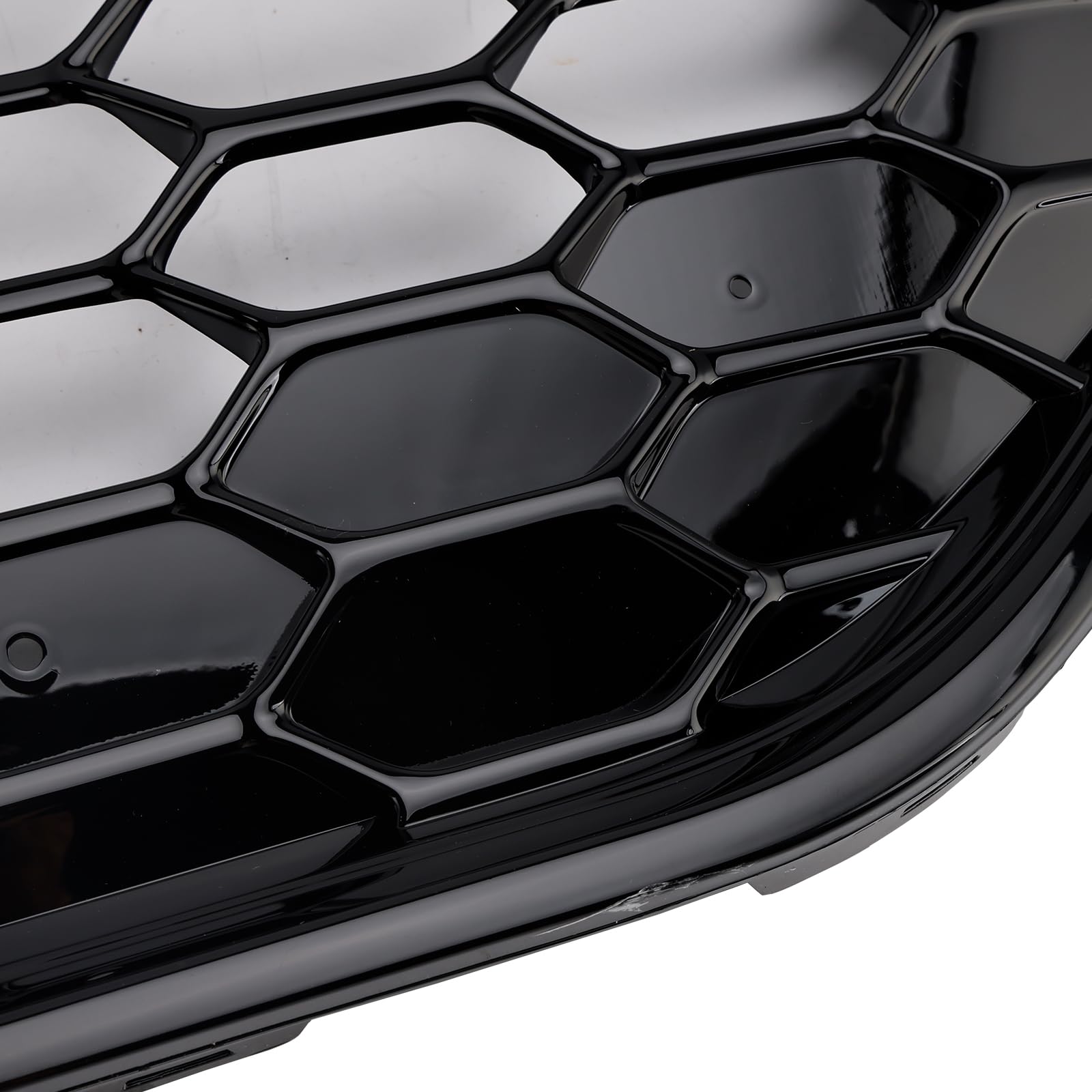 Griglia paraurti Anteriore Gloss Black Front Bumper Grille Fit for Ford Focus ST + ST Line MK4 2018-2021 (No Logo)