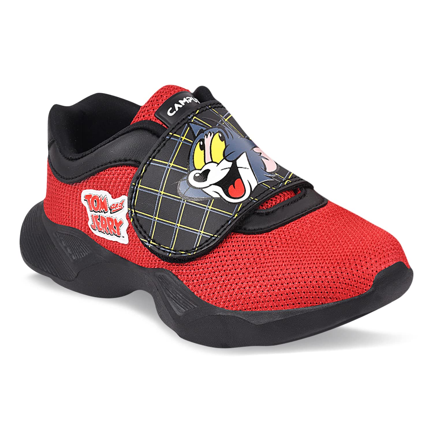 Campus Kids T&J-05V RED/BLK Running Shoes - 1UK/India T&J-05V (B0B4KKP7J4) Amazon Price History, Amazon Price Tracker