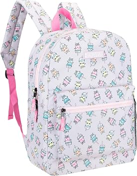 AEROPOSTALE Fieldtrip Backpack for Girls - Womens Bag for Everyday Use, Daypack for Travel - Boba Party
