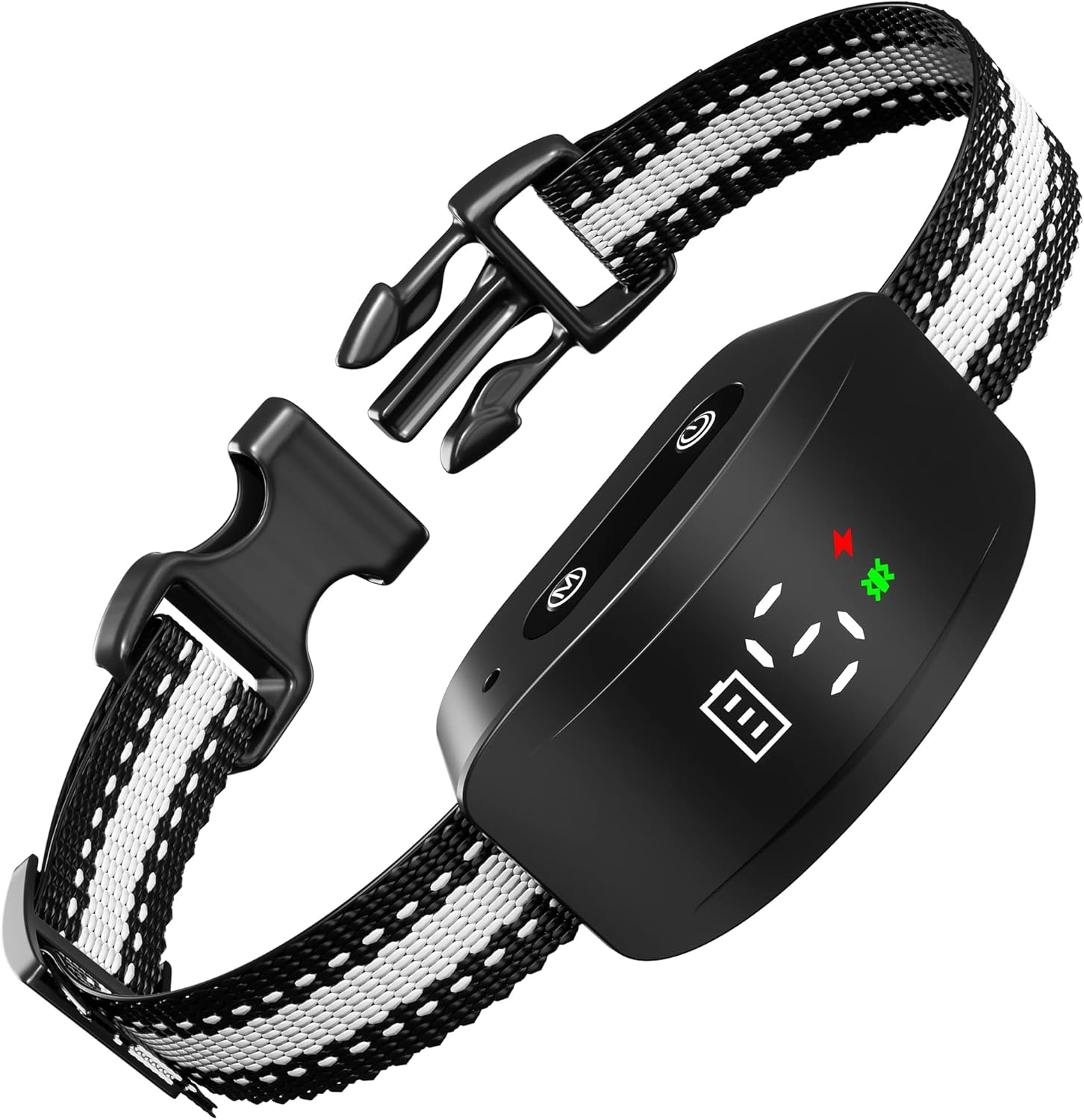 Bark Collar for Small Medium Large Dogs 5-150 Lbs,Bark Collar with Adjustable Sensitivity and Intensity Beep Vibration and Optional Shock Function,Rechargeable Dog Bark Collar No More False Trigger