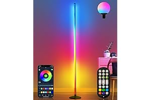 70" Smart Corner Floor Lamp for Ambiance Creation
