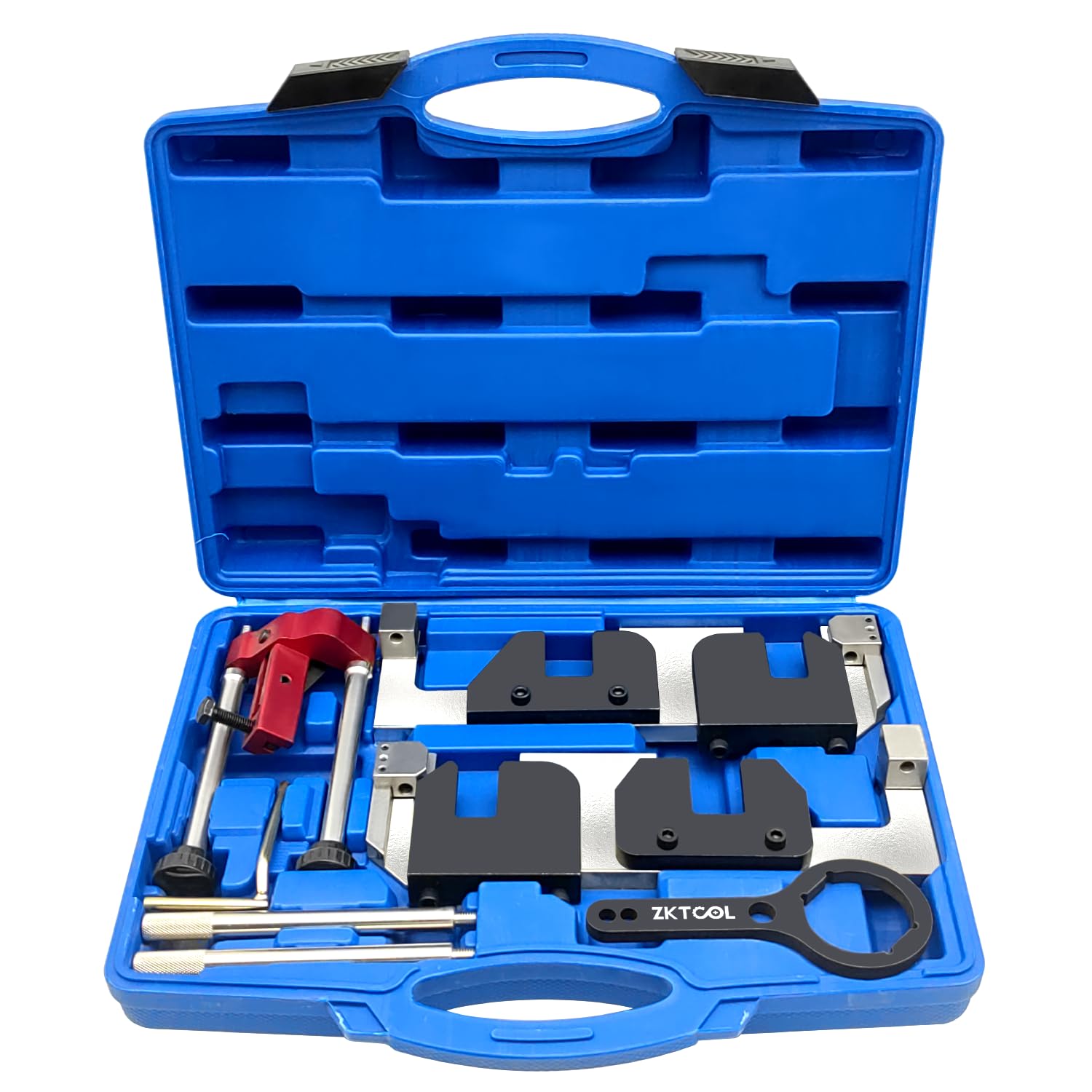 ZKTOOL Kit di strumenti di bloccaggio albero a camme motore compatibile con BMW M3 M5 M6 S63 B44O0 B44T0 motore, OEM 2249117 2249140 2249144