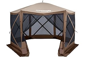 Pampic Gazebo 12x12: Outdoor Oasis with Unparalleled UV Protection