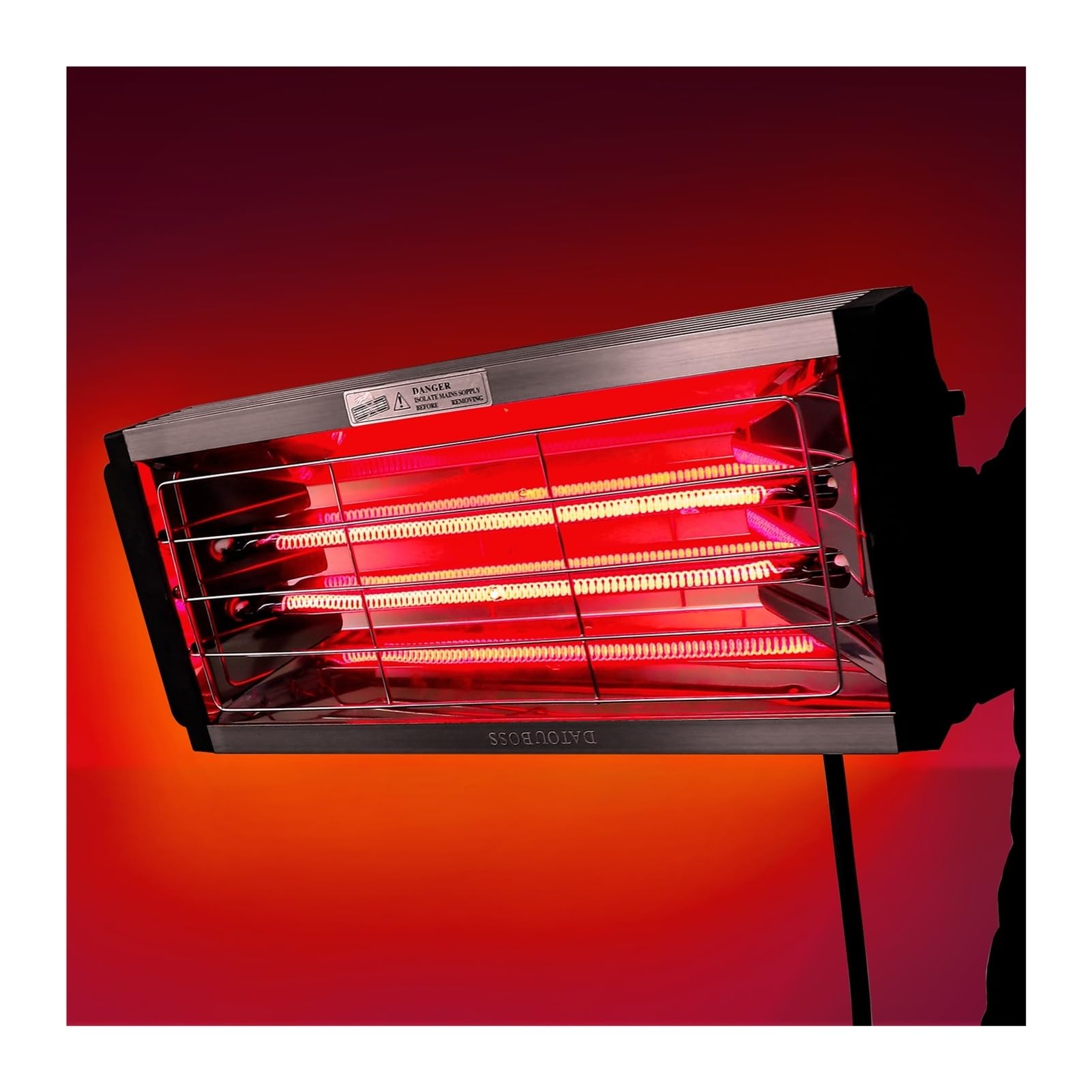 Lampa Utwardzająca, Lampa Do Utwardzania Lakieru Na Podczerwień 2000W Krótkofalowa Podczerwona Grzewcza Malowania Folii Słonecznej Testowa Naprawy Karoserii Lakier