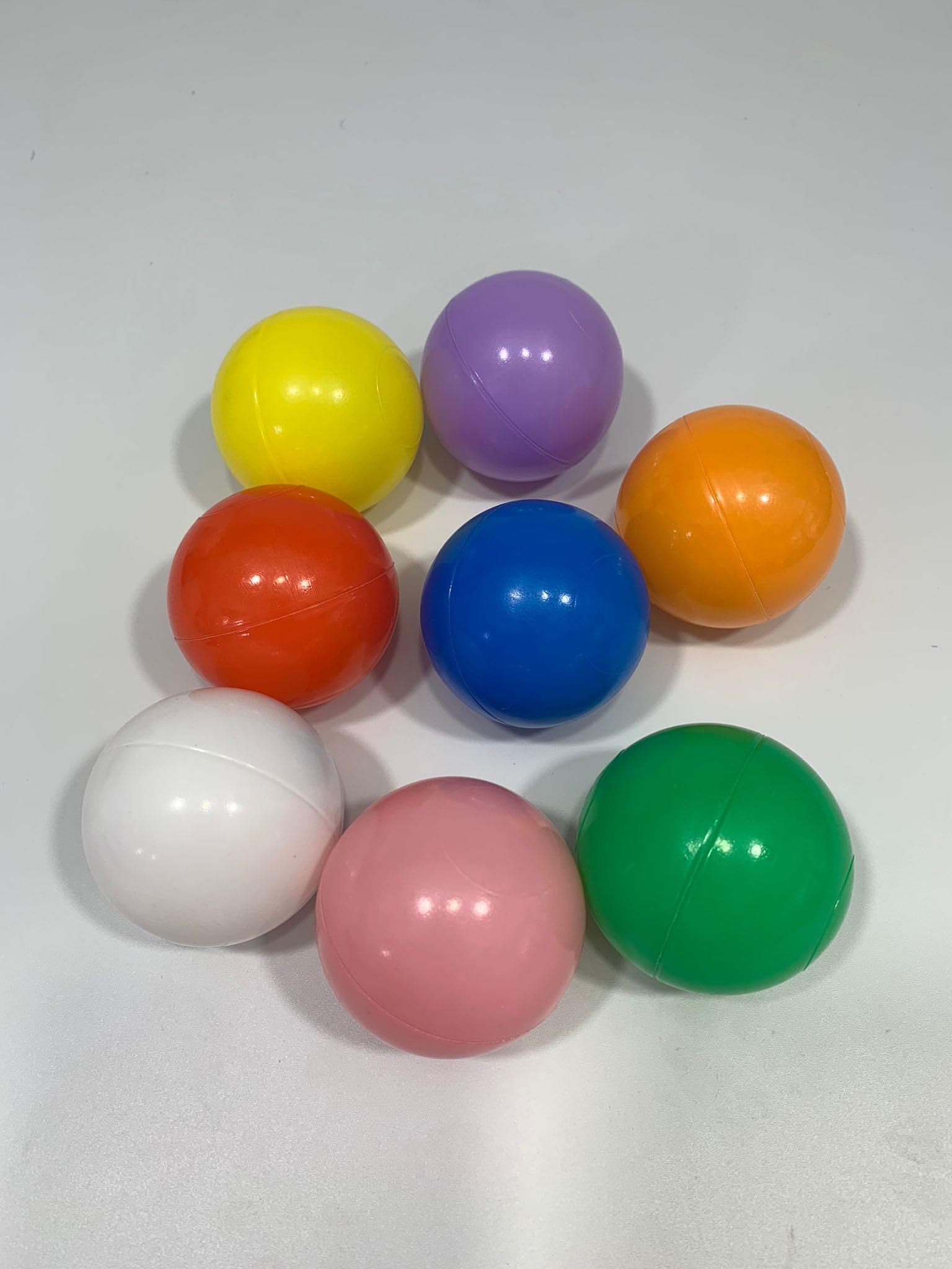 Genérico Bolas Piscina Infantil, Bolas Bebe, Bolas Parque Infantil, Pelotas para Niños 5,5 centímetros, 100 Unidades, Multicolor (100, Multicolor 2 5,5CM)