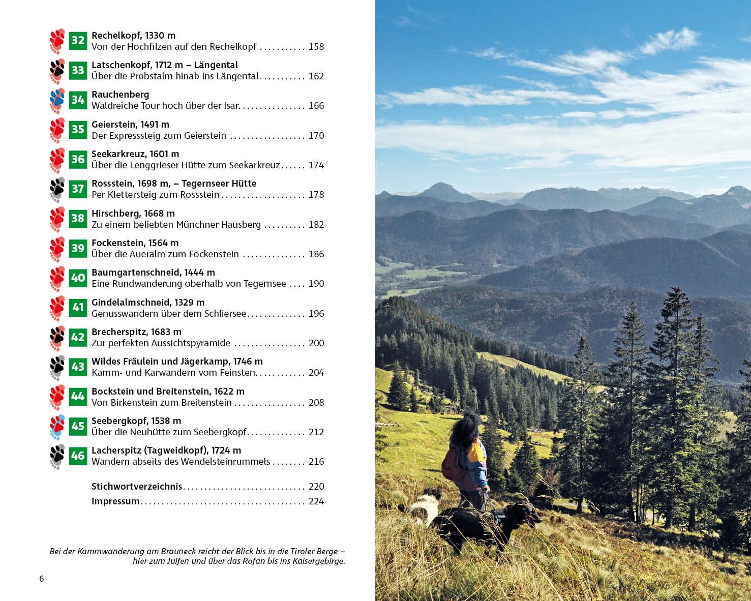Wandern mit Hund Bayerische Alpen: mit Alpenvorland. 46 Vierbeiner-Touren mit GPS-Tracks (Rother Wanderbuch)
