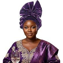 Exquisite Handcrafted Gele Headgear African Turban Hats for Weddings and Parties