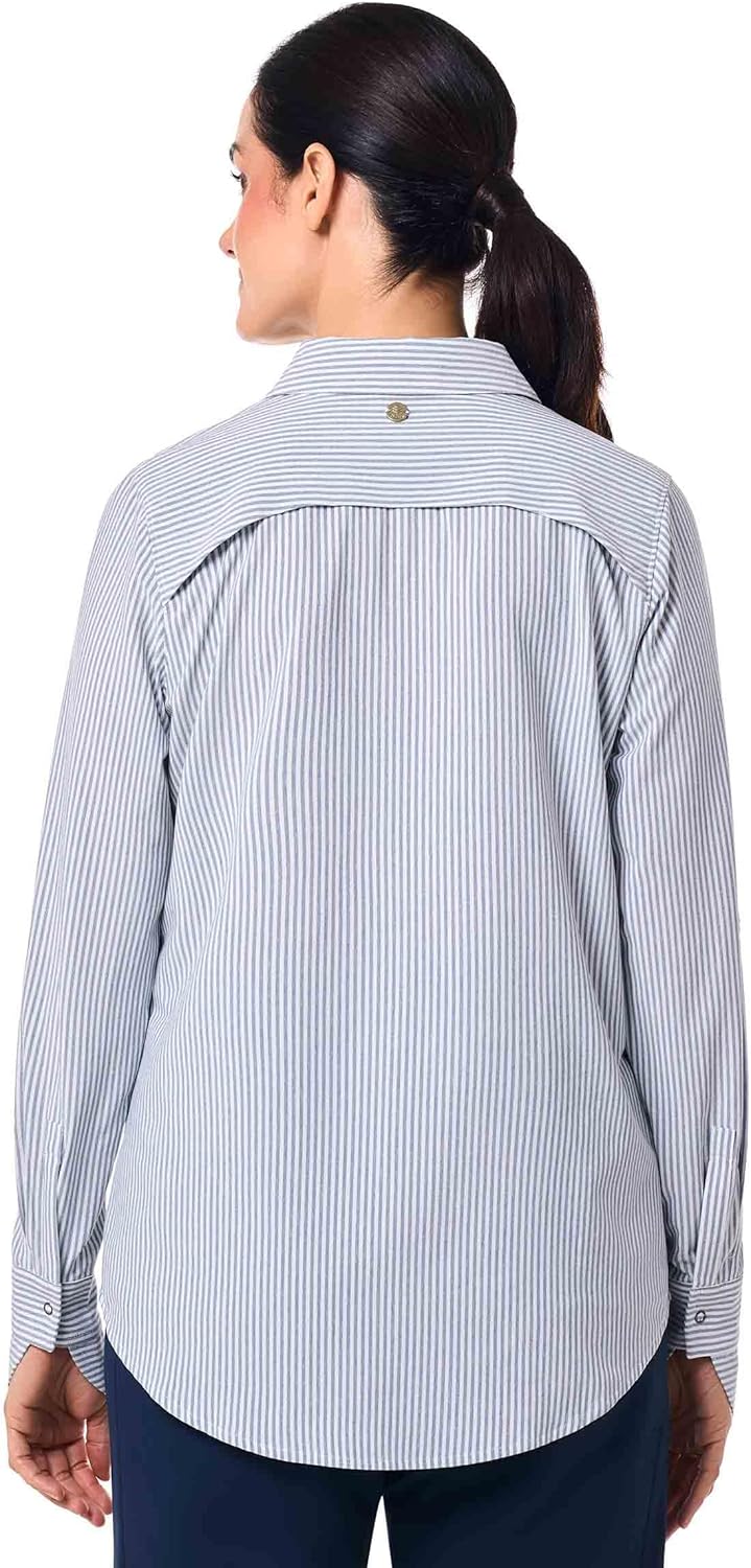 Women's Smart Long Sleeve Shirt - UPF 50+ Sun Protection - Amara