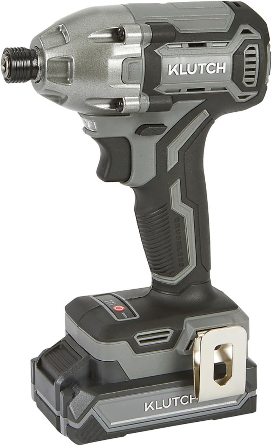 Klutch Impact Driver Kit, KLiQ 20 Volt Brushless, 1/4in.