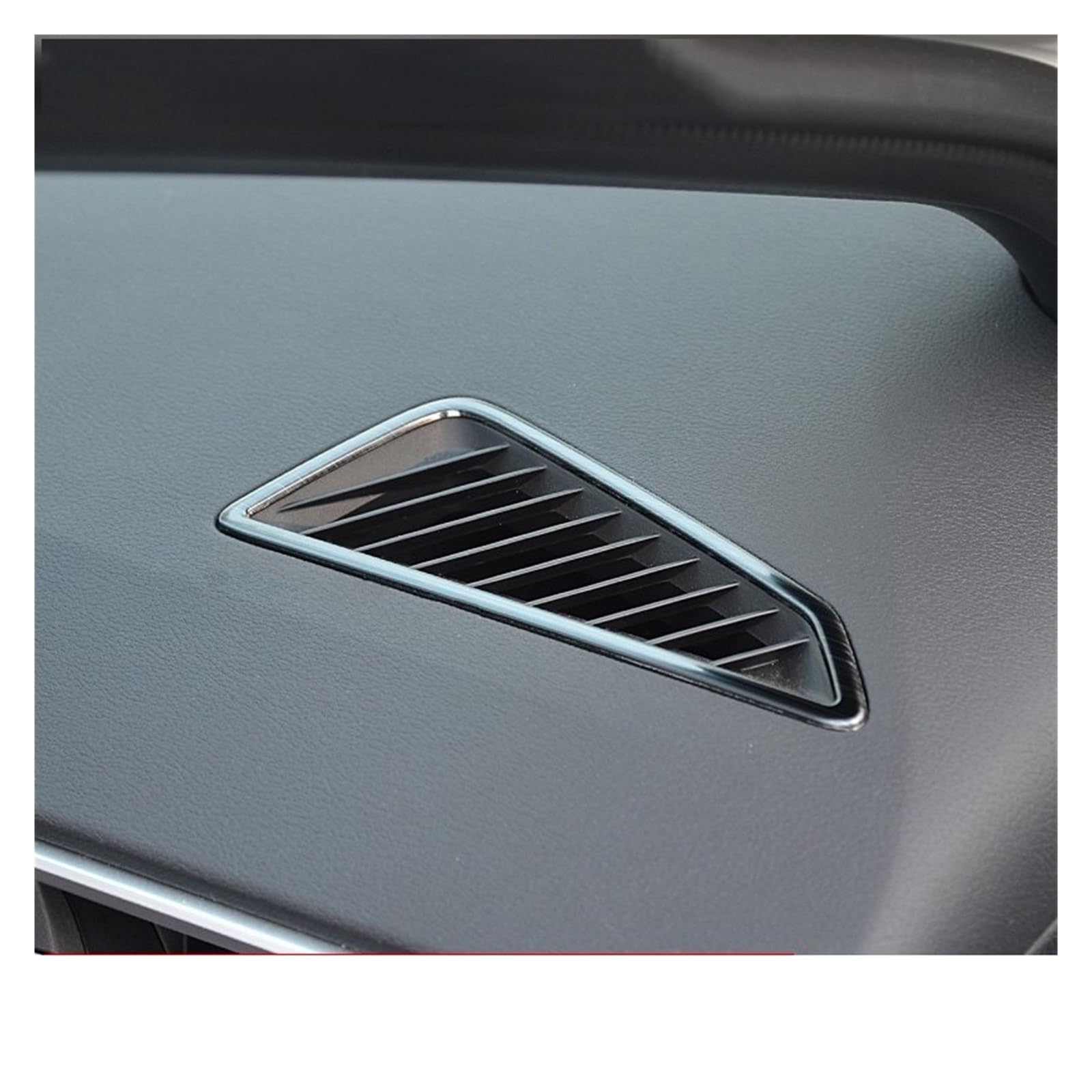 for Toyota for Corolla 2019 2020 2021 2022 2023 E210 12TH LHD Car A Pillar Air Outlet Bezel Trim Ring Frame Stickers Inner Garnish Car Trim Interior(Black)