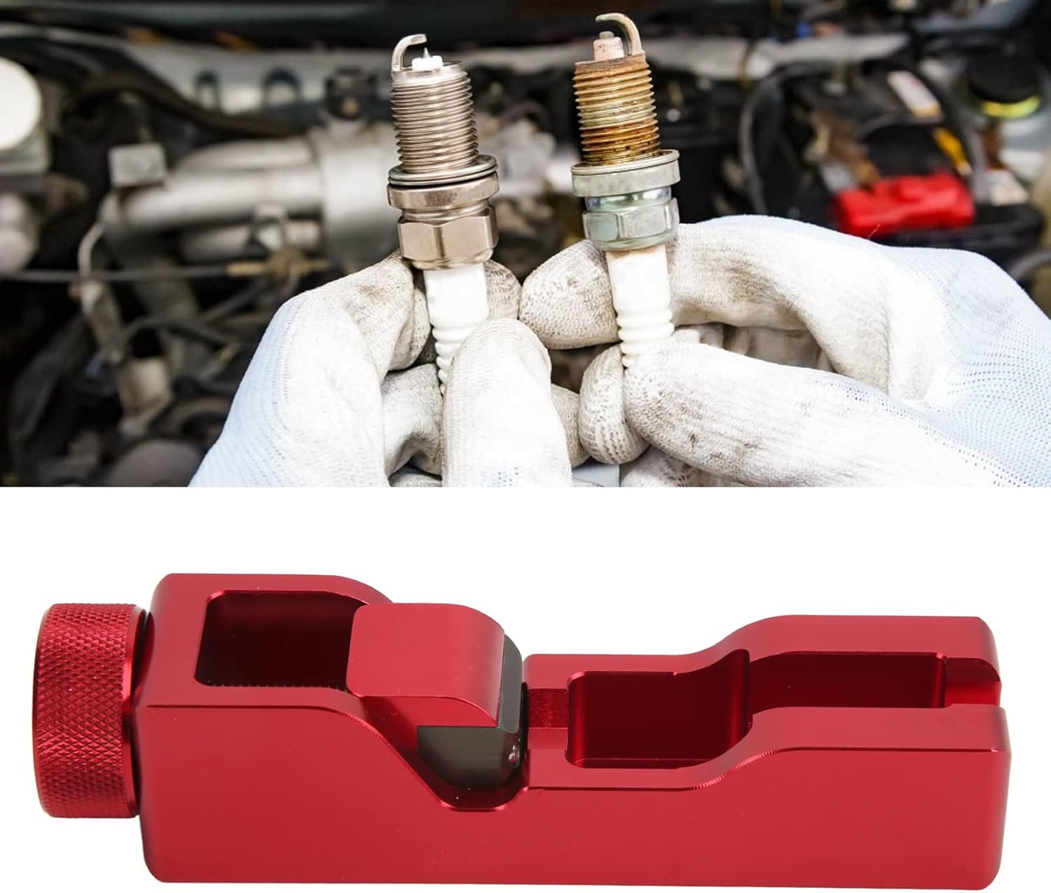 Universal Spark Plug Gap Tool, Metal Car Engine Spark Plugs