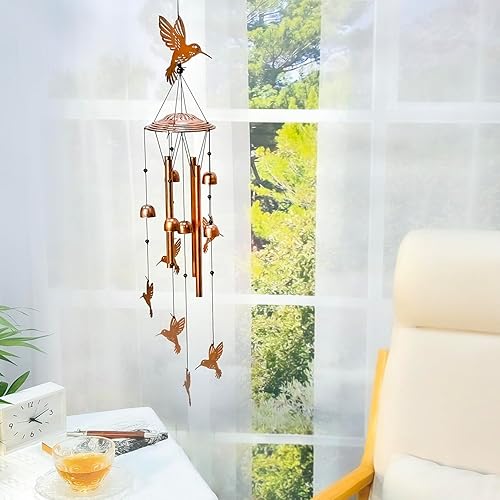 Vista 54 de Bigfoot - Campanillas de viento para exteriores, pies grandes, regalos para hombres/mujeres/papá/abuelo, regalo de cumpleaños, regalo conmemorativo