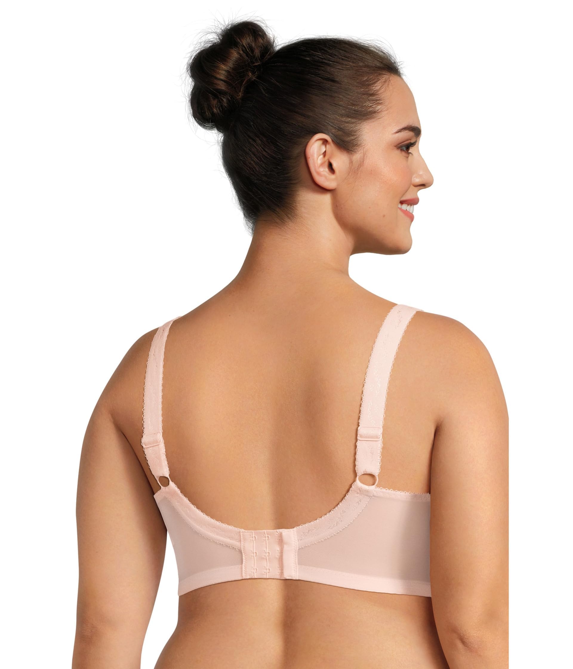 ELOMI Damski Charley Seamless Breathable Spacer biustonosz T-shirt, różowy balet, 90E