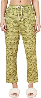dreamz by pantaloons Women's Dreamz Olive Pyjama Regular Fit,Sage,34-picture-11