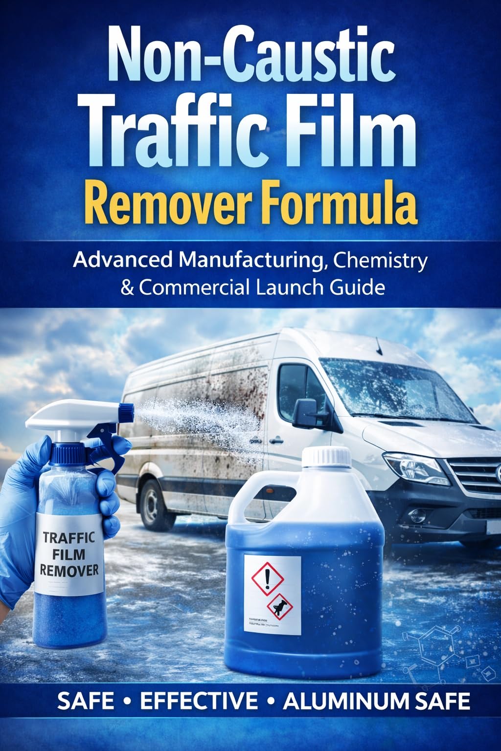 Non-Caustic Traffic Film Remover Formula: Advanced Manufacturing, Chemistry & Commercial Launch Guide (Automotive Care Formulation Series Book 3)