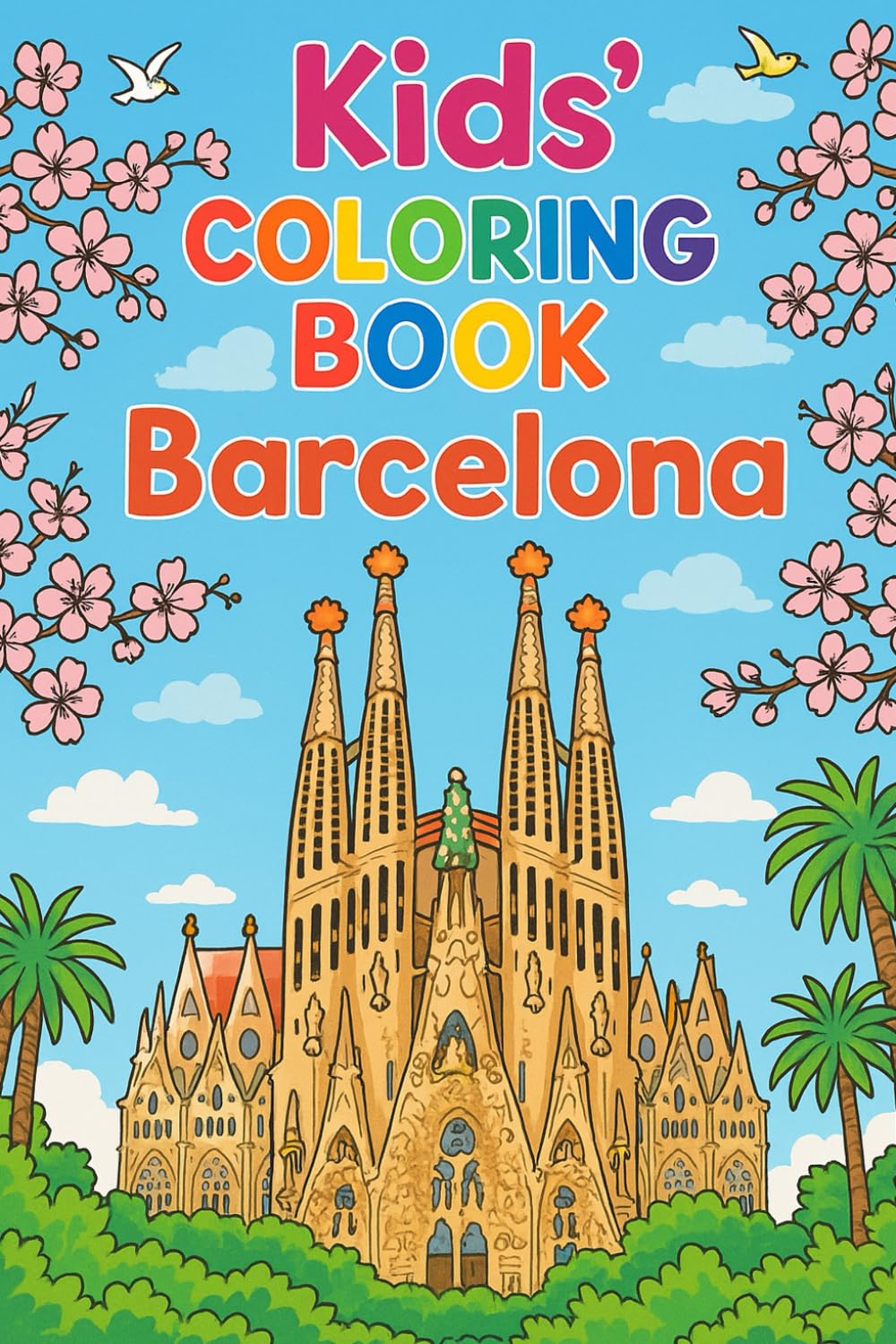 Kids´Coloring Book Barcelona