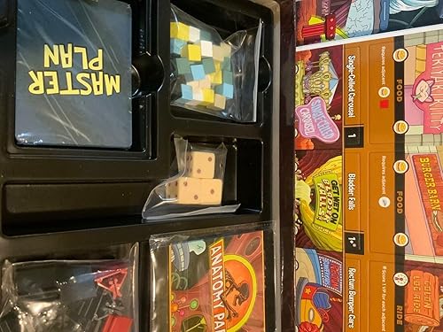 Miniatura 2 de Juego para parque de anatomía de Rick y Morty de Cryptozoic Entertainment.