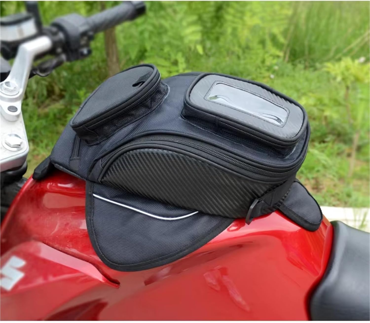 ツーリングバッグ オートバイの燃料タンクバッグ 燃料タンクナビゲーションバッグ 携帯電話バッグ シートバッグ