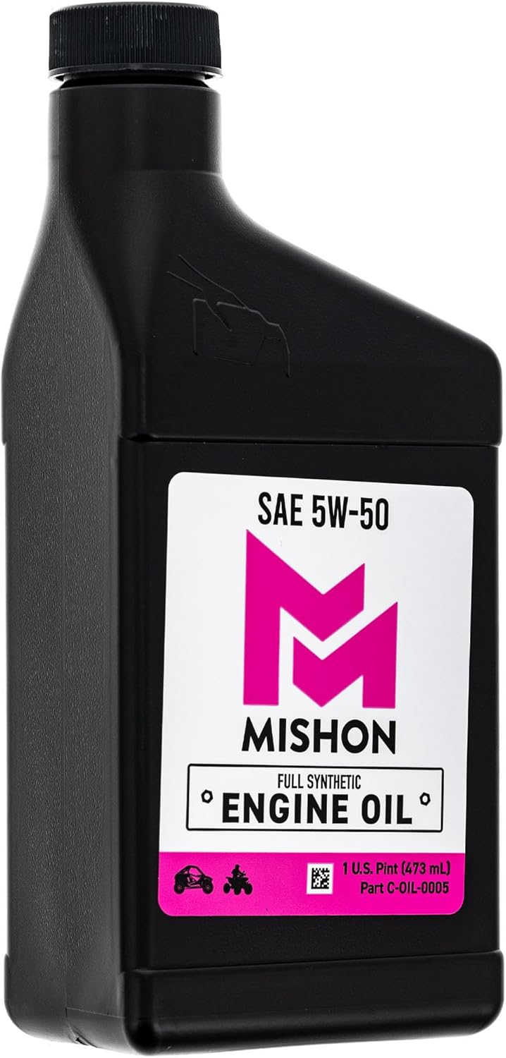 MISHON Full Service Engine Oil Change Kit 5W-50 for Polaris RZR XP 1000 4