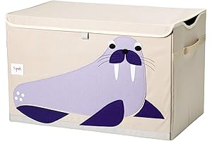 3 Sprouts Large Toy Chest for Girls: Fun and Functional Storage