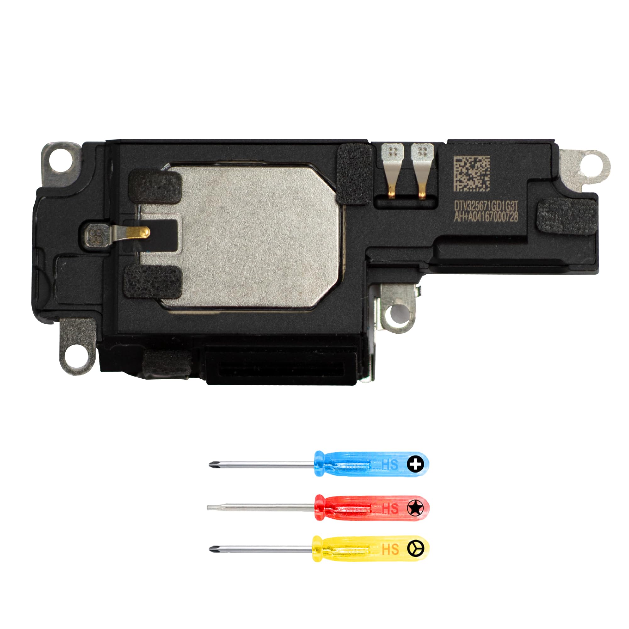 MMOBIEL Loud Speaker Compatible with iPhone 14 Pro Max – Speaker Repair – Phone Loudspeaker Replacement – Ringer, Buzzer Repair – Incl. Flex Cable and