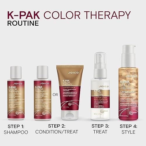 Miniatura 6 de Joico K-PAK Color Therapy Color-Protecting Conditioner  For Color-Treated Hair  Boost Shine  Improve Elasticity  Repair Breakage  Rebuild Damaged