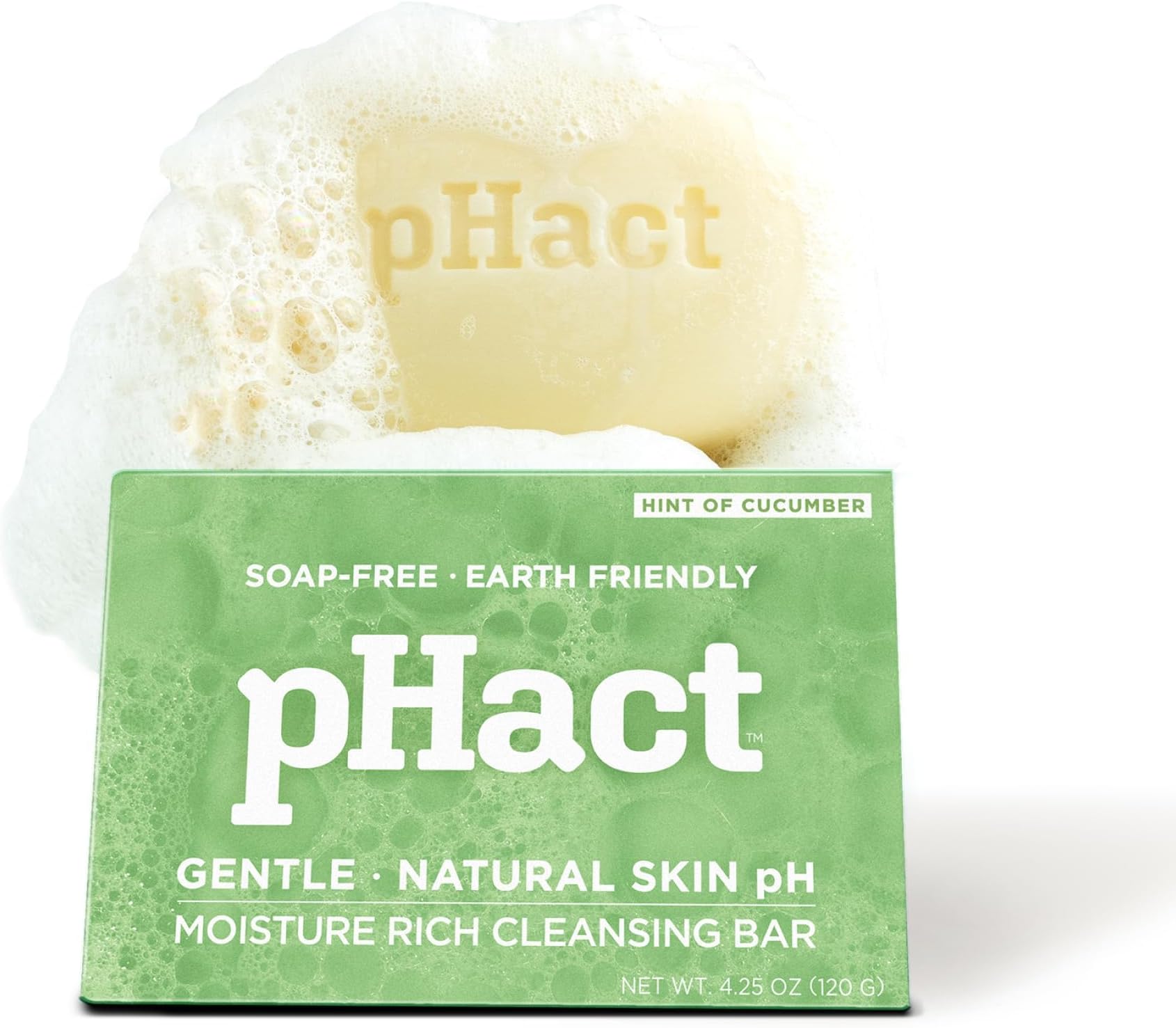 ANDREW LESSMAN ProCaps pHact Cucumber Cleansing Bar 4.25 oz (3 Pack)