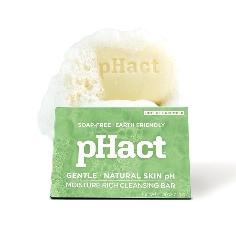 ANDREW LESSMAN ProCaps pHact Barra de Limpeza de Pepino, Pacote com 3