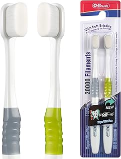 B Rush Extra Soft Toothbrush, Ultra Soft Toothbrush for Sensitive Gums, 20k Nano Floss Bristles Soft Toothbrushes for Pregnant Women, Elderly and Gum Sensitivity, Oral Care Brushes,Pack of 2