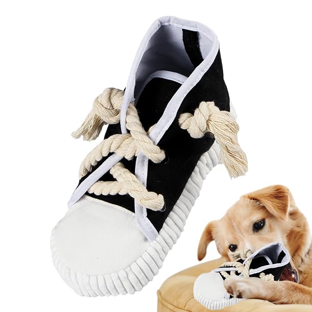 Foto 6 de 8 de TONGFENG - Zapato de juguete para perro, juguete para masticar para perros con forma de zapato, cuidado…
