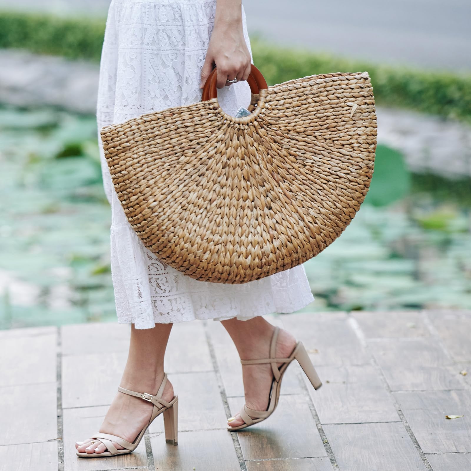 Asas De Ganchillo Para Bolsos Asas De Bambú Para Bolsos Pack De