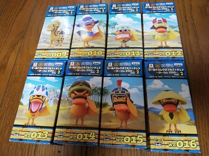 Amazon ワンピース ワールドコレクタブルフィギュア ワーコレ Zoo Vol 2 全8種 カルー マツゲ フィギュア ドール 通販