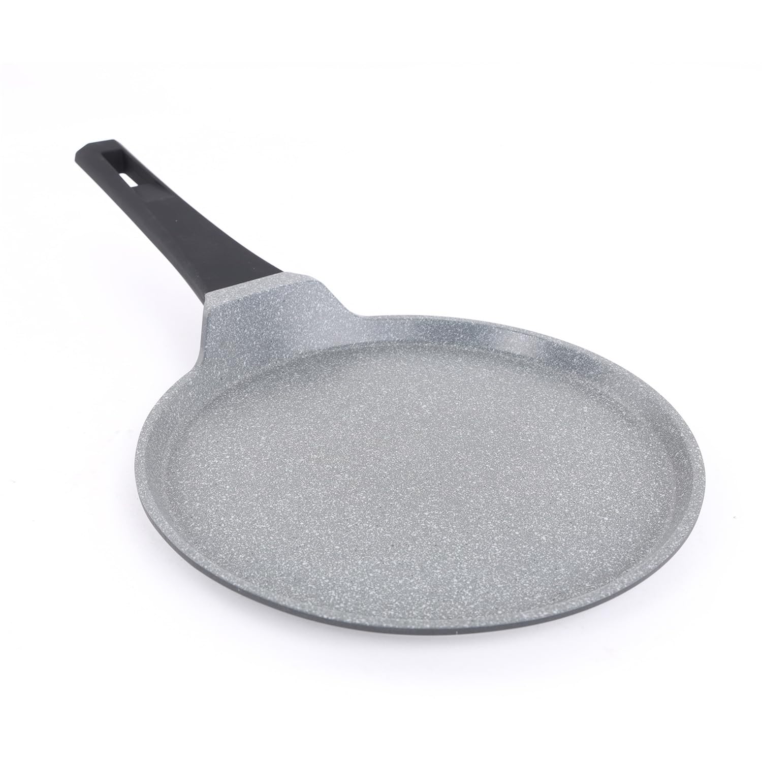 Royalford 25 cm Die Cast Crepe Tawa, Grey, RF8589
