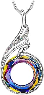 Kate Lynn "Rise From the Ashes Phoenix Necklace Made with Crystals from Austria, 18"+2"