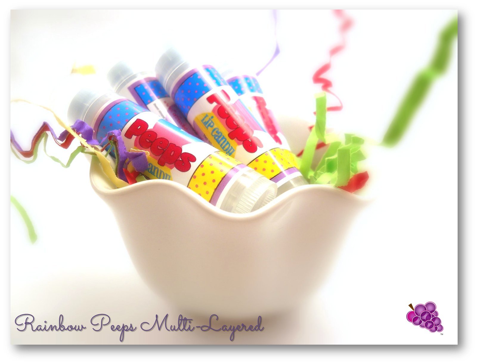 Rainbow Peeps Lip Balm