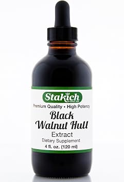 Stakich أسود الجوز هال Juglans nigra 4 أوقية استخراج السائل