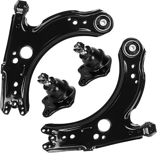Brazos de control inferiores delanteros + rótulas para Volkswagen Beetle 98-10, para Golf 99-06, para Jetta 99-05, kit de suspensión K640176 K90355