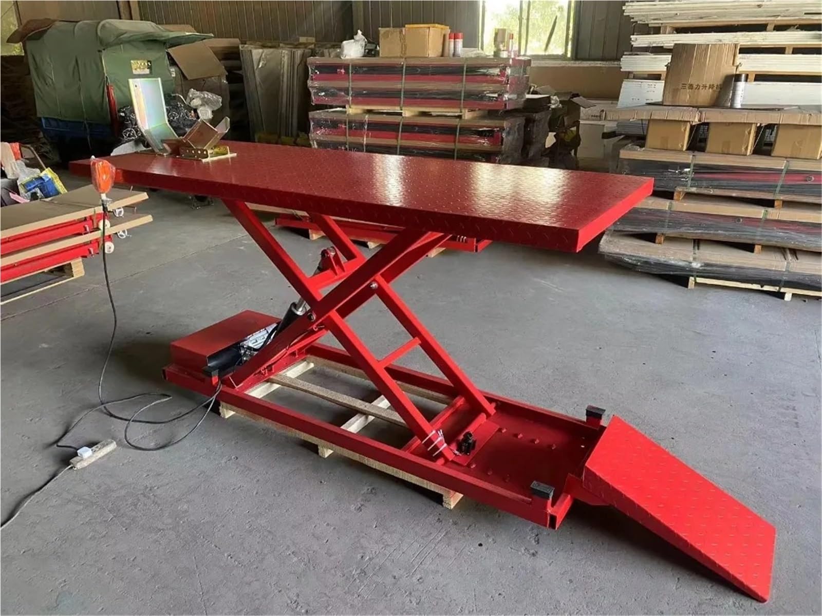 Motos Béquille Roue Support Équipement D'atelier Palan De Levage Hydraulique Ascenseur Table Ciseaux Moto Support Stationnement Cadre Béquille