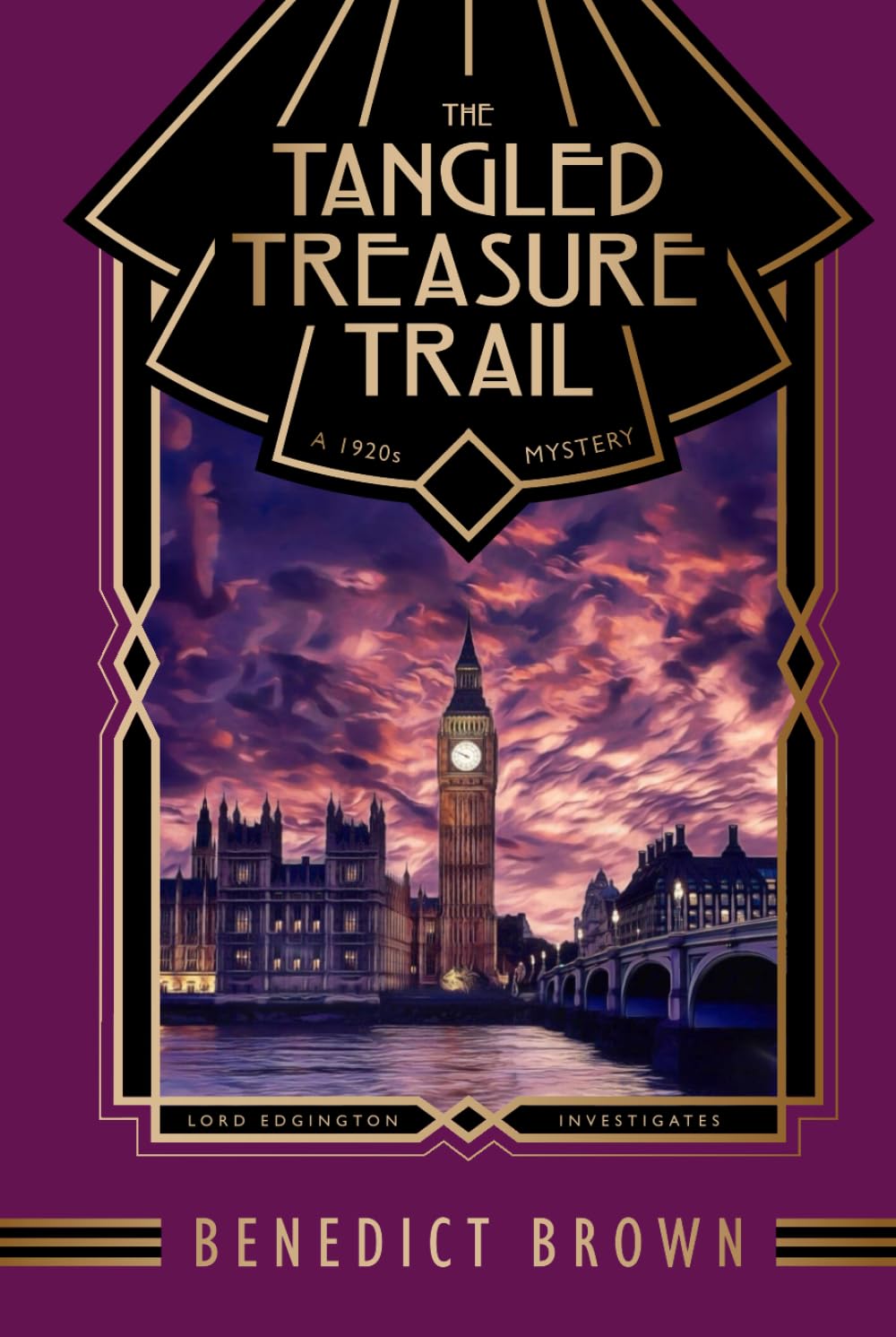 The Tangled Treasure Trail: A 1920s Mystery (Lord Edgington Investigates...)