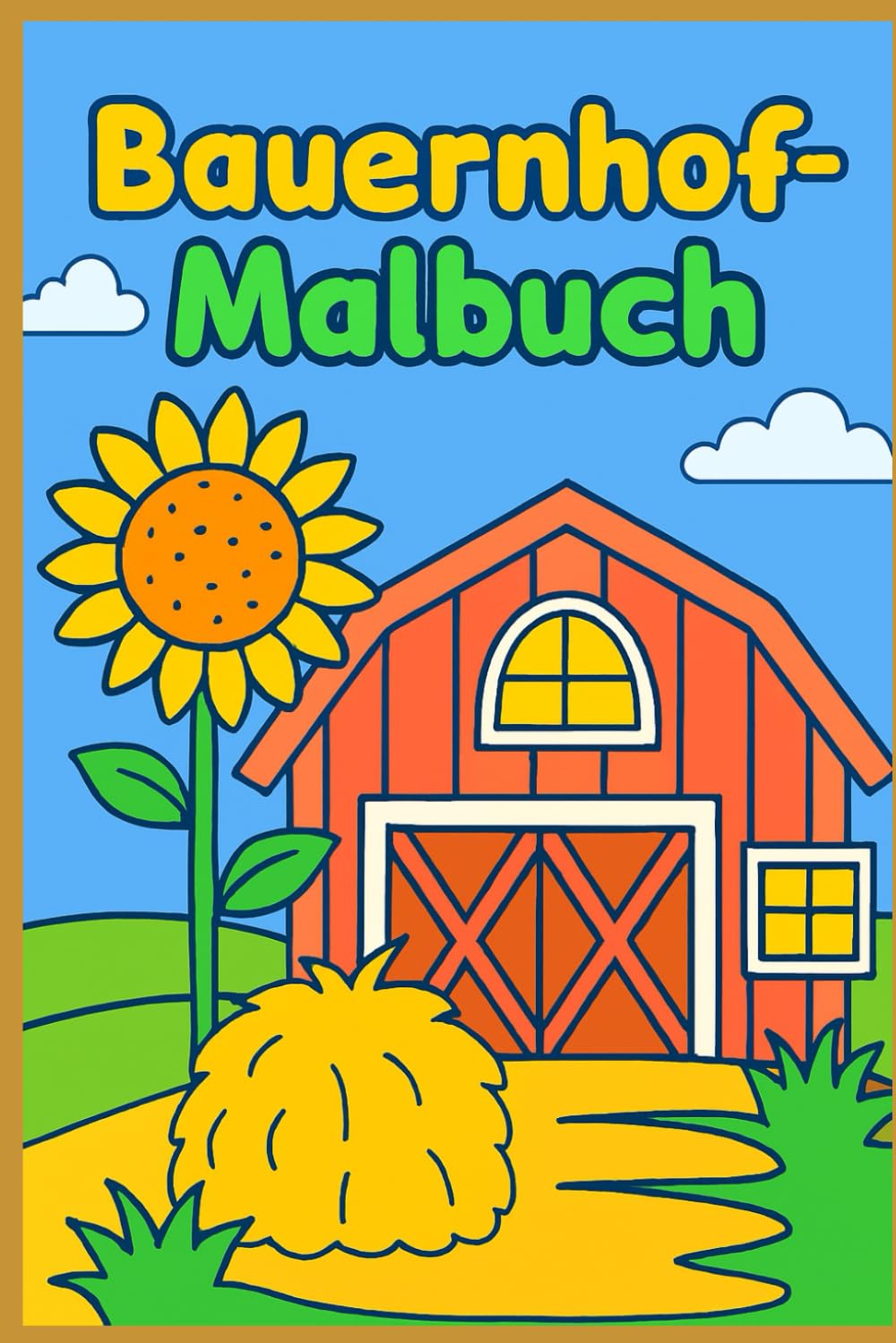 Bauernhof Malbuch