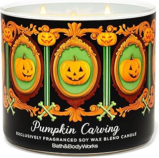 Pumpkin Carving 3-Wick Candle