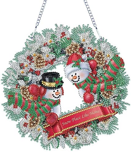 Miniatura 2 de AZURAOKEY 3 piezas de decoración de corona de pintura de diamantes de imitación, kit de corona de diamantes de imitación de cristal 5D, kit de