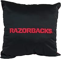 Vista 2 de College Covers ETC DP18 almohada, 1 unidad (paquete de 1), Arkansas Razorbacks