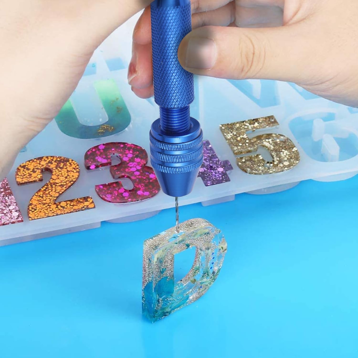 Mini Pcs Vise Drill Set Precision Hand 76 Pin